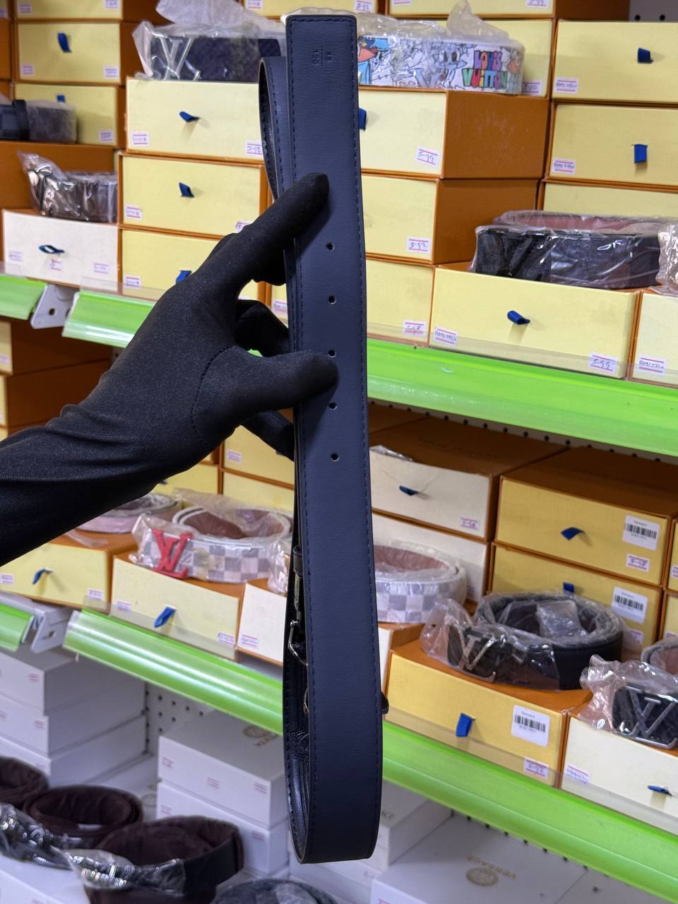 Black Buckle Formal Belt – Perfect for Office & Events