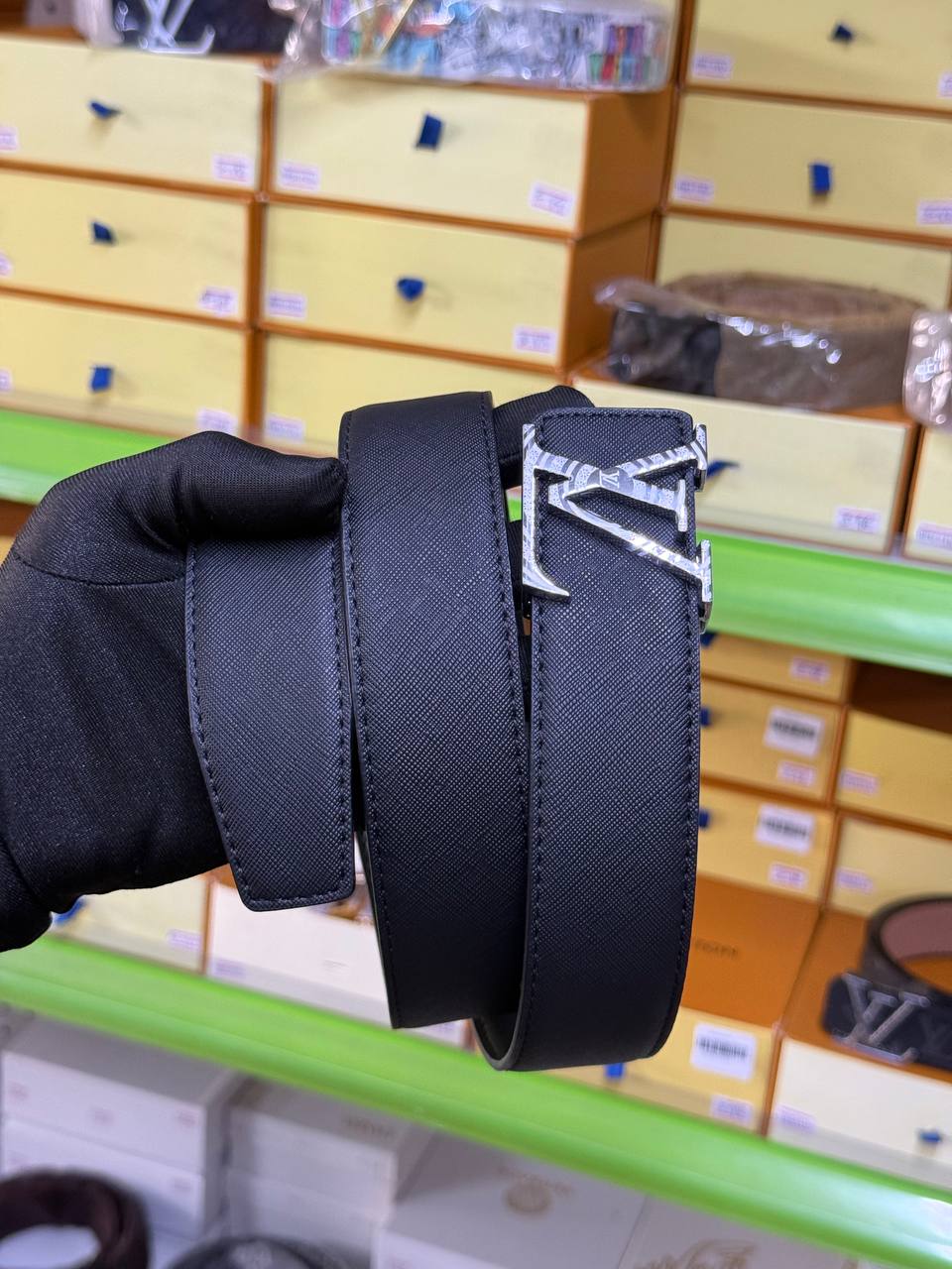 Metallic Silver Belt – Shine Brighter Than Ever