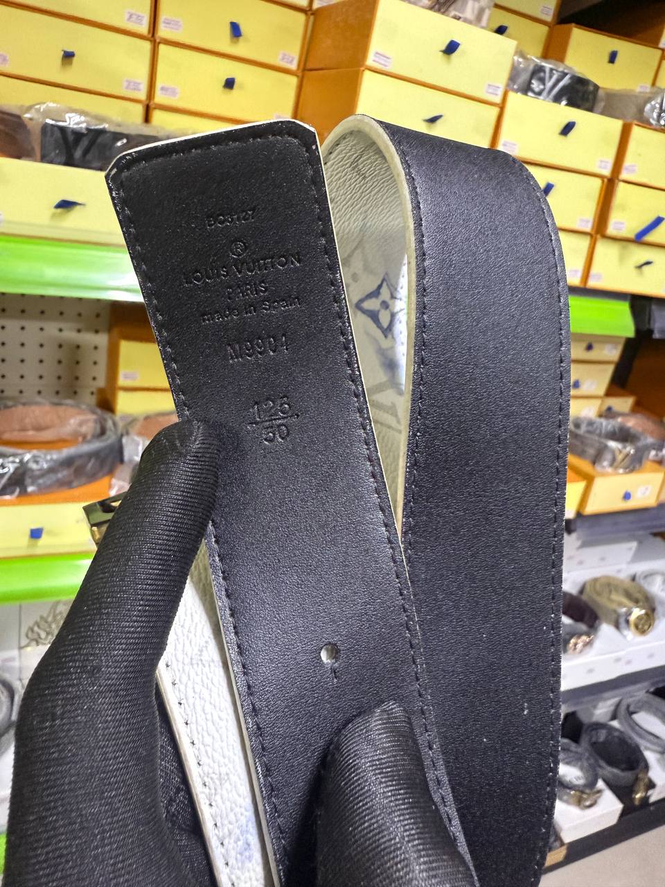 Genuine leather that ages with character, just like fine teak