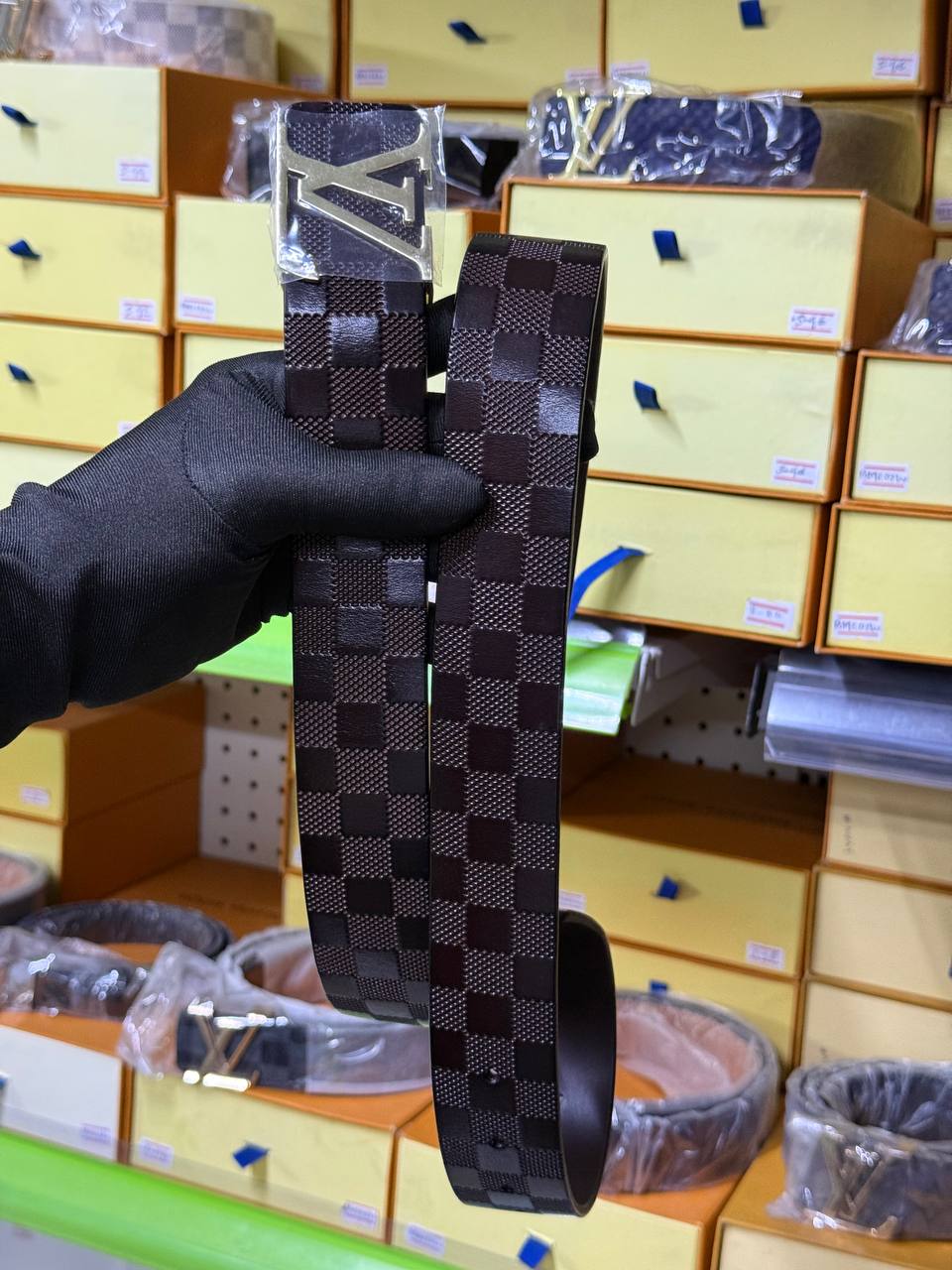 Jet Black Executive Belt – Power in Every Detail