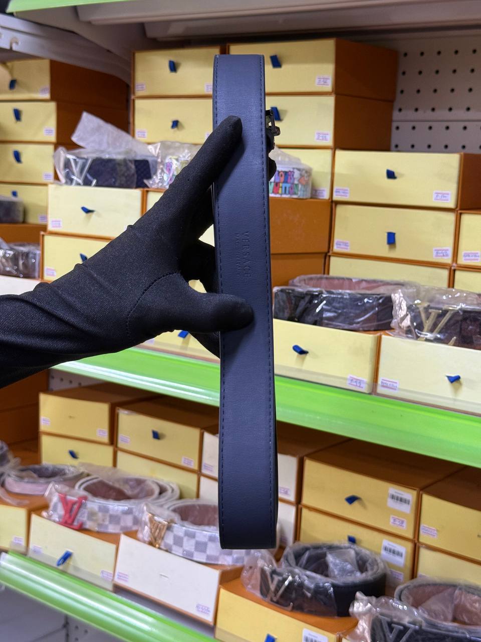 Black Buckle Formal Belt – Perfect for Office & Events