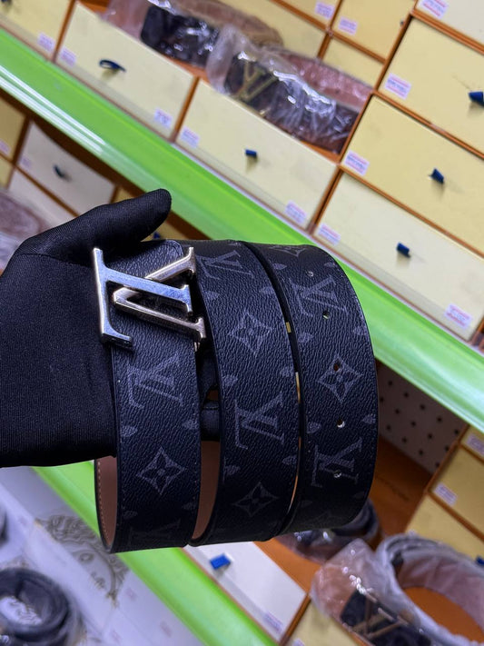 LV-Inspired Leather Belt – Elite Looks, Affordable Price